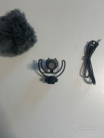 Microfono Røde Videomicro + accessori