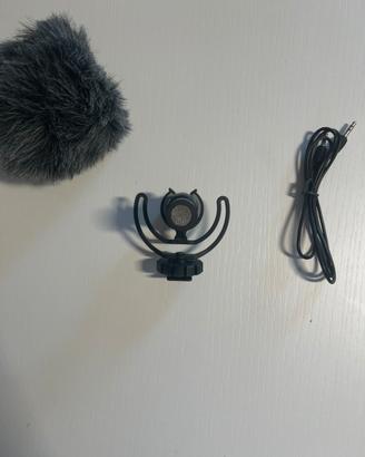 Microfono Røde Videomicro + accessori