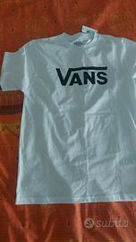 tshirt bianca vans xs