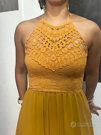 Vestido ocre - Talla S
