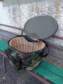 tracolla per funghi e mirtilli 