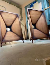 Cabinet in legno artigianali per diff. acustici