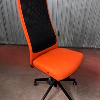 3 sedie ufficio girevoli (1 IKEA ergonomica)