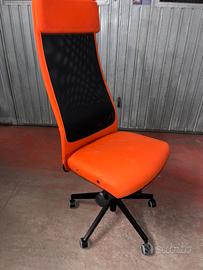 3 sedie ufficio girevoli (1 IKEA ergonomica)