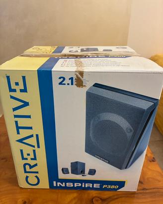 Casse per PC Creative Inspire P380 sistema 2.1