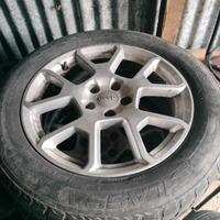 cerchi in lega da 17 originali jeep renegade