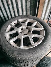 cerchi in lega da 17 originali jeep renegade