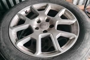 cerchi in lega da 17 originali jeep renegade