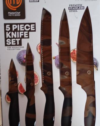 set 5 coltelli knife 