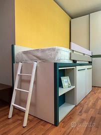 Cameretta Compact con soppalco