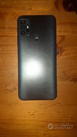 Cellulare moto-g-30 + vetrino + cover