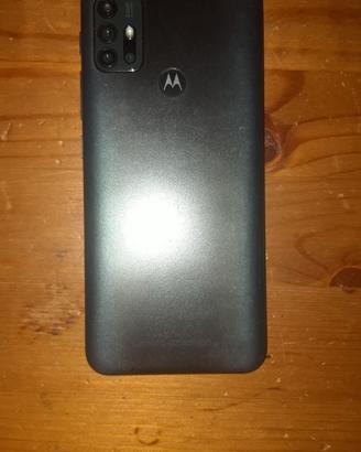 Cellulare moto-g-30 + vetrino + cover