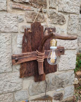 lampade rustiche 