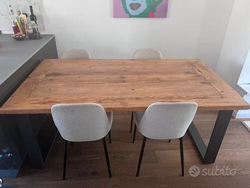 Tavolo legno massello