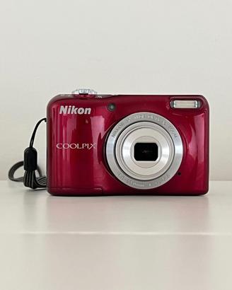 Nikon Coolpix L27, 16 Mpx, 5x zoom ottico, SD 16GB