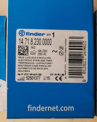 FINDER 14.71.8.230.0000 -Temporizzatore luce scale