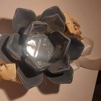 Portacandela ceramica