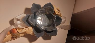 Portacandela ceramica