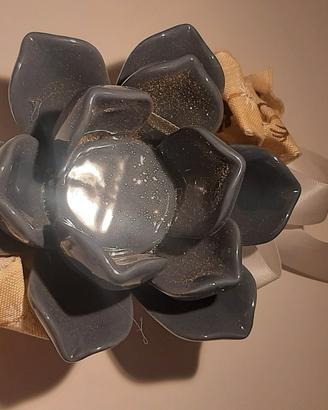 Portacandela ceramica
