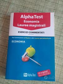 Libro Alpha Test Economia e Lauree Magistrali
