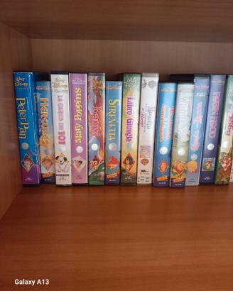 Videocassette Disney e non, dvd Disney e non