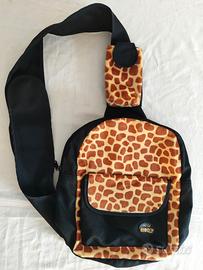 Zaino monospalla Nici Wild Giraffa
