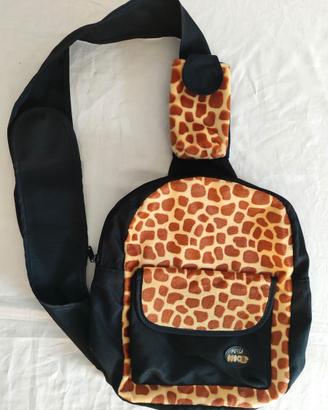 Zaino monospalla Nici Wild Giraffa