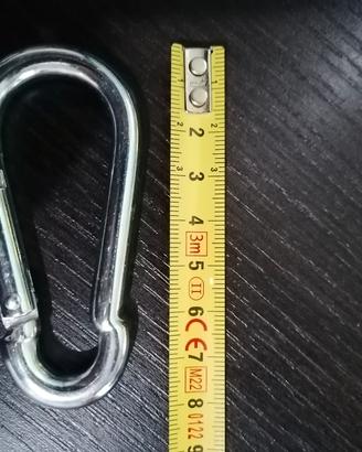 moschettone max 150 kg wws