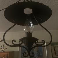 SET LAMPADARI VINTAGE DA TAVERNA AMBIENTE RUSTICO