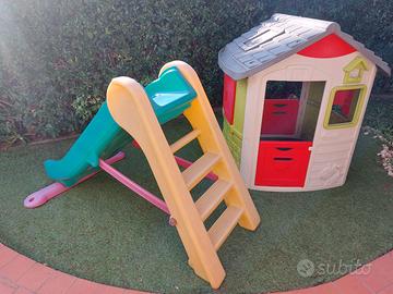 Scivolo e casetta Smoby