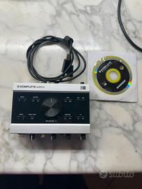 Scheda audio komplete audio 6 musica