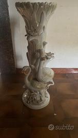 colonna ornamentale in porcellana vintage