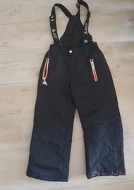 salopette sci bambini