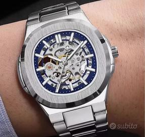 Orologio Nautilus scheletrato tipo Patek Philippe