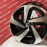 Cerchi Golf 5 6 7 7,5 8 gtd gti 18 pollici