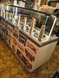 vetrine a pozzetto gelato