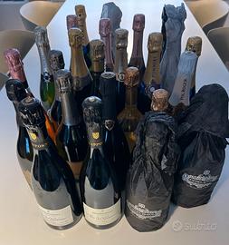27 Bottiglie tra Champagne e Franciacorta