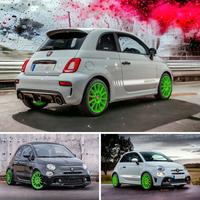 4 Cerchi Abarth SS da 17 per 500 595