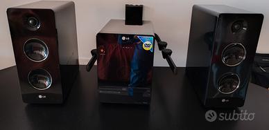 stereo hi fi dvd LG