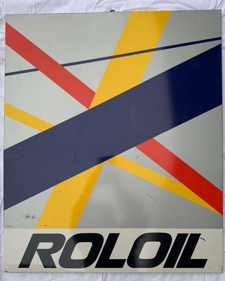 INSEGNA VINTAGE ORIGINALE ROLOIL