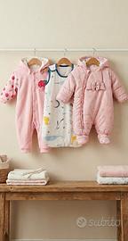 Cappottini + Sacco nanna Bimba 3-6 Mesi