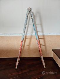 Scala Telescopica in Acciaio, come da foto.