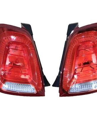 Coppia stop posteriore fiat 500.