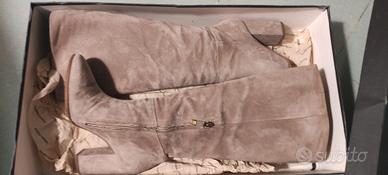 Stivali in camoscio Alberto Fermani made in Italy 