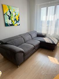 Divano con chaise longue
