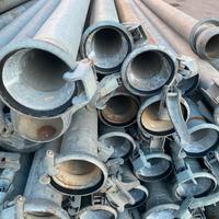 Tubi irrigazione 100 mm zincati 6 metri