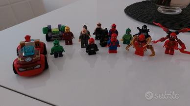 lego supereroi più macchina ghost raider