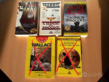 LIBRI THRILLER e GIALLI