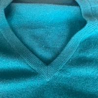 Maglione verde petrolio