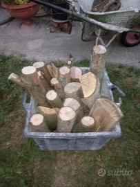 legna di quercia e noce da ardere,